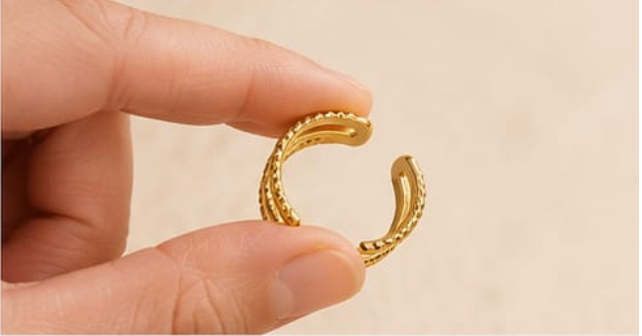 Luxury Triple Band Open Ring