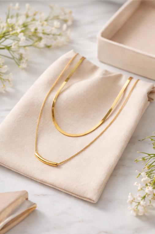 Elysian Layered Chain Necklace