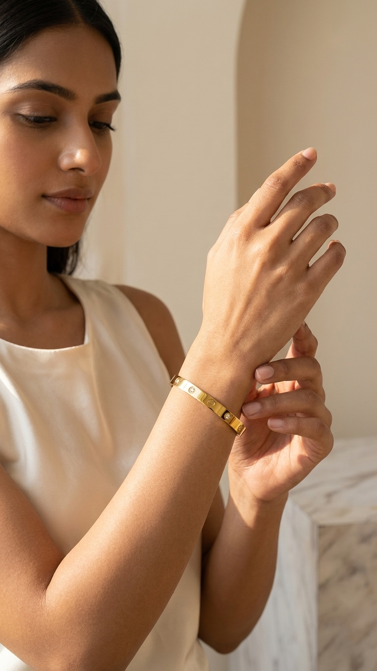 Eterna Love Crystal Bangle