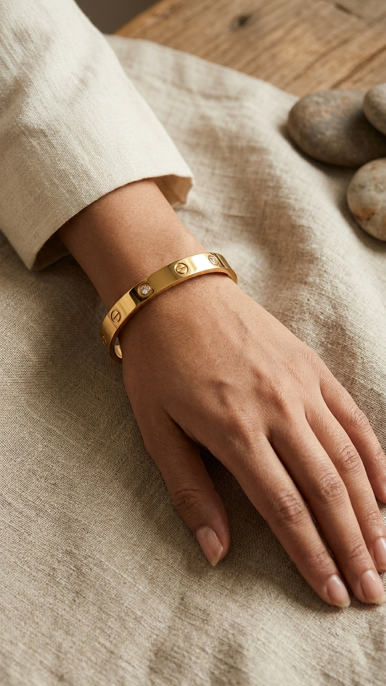 Eterna Love Crystal Bangle