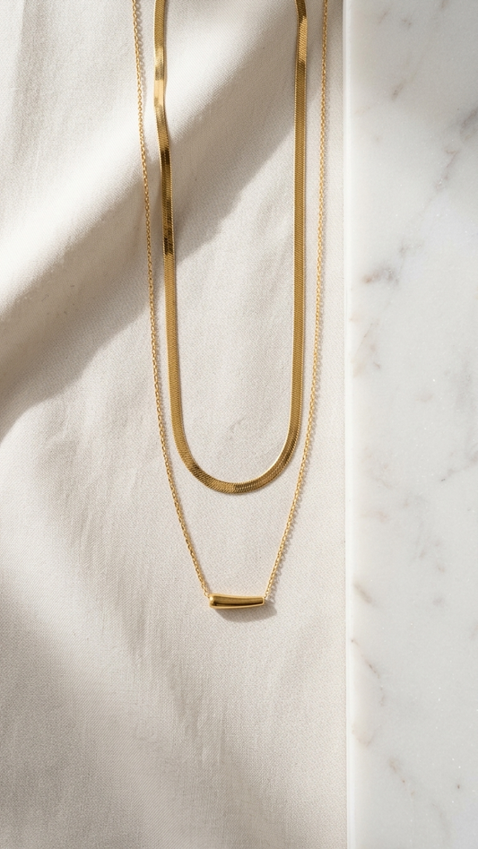Elysian Layered Chain Necklace