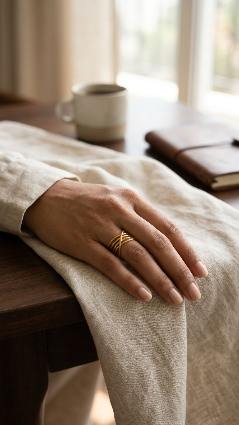 Luxe Criss-Cross Multi-Layer Ring