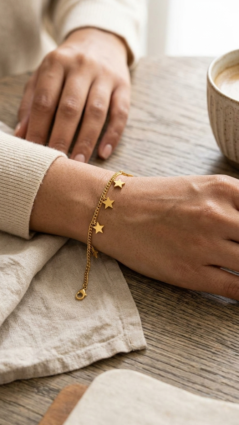Celestial Star Charm Bracelet