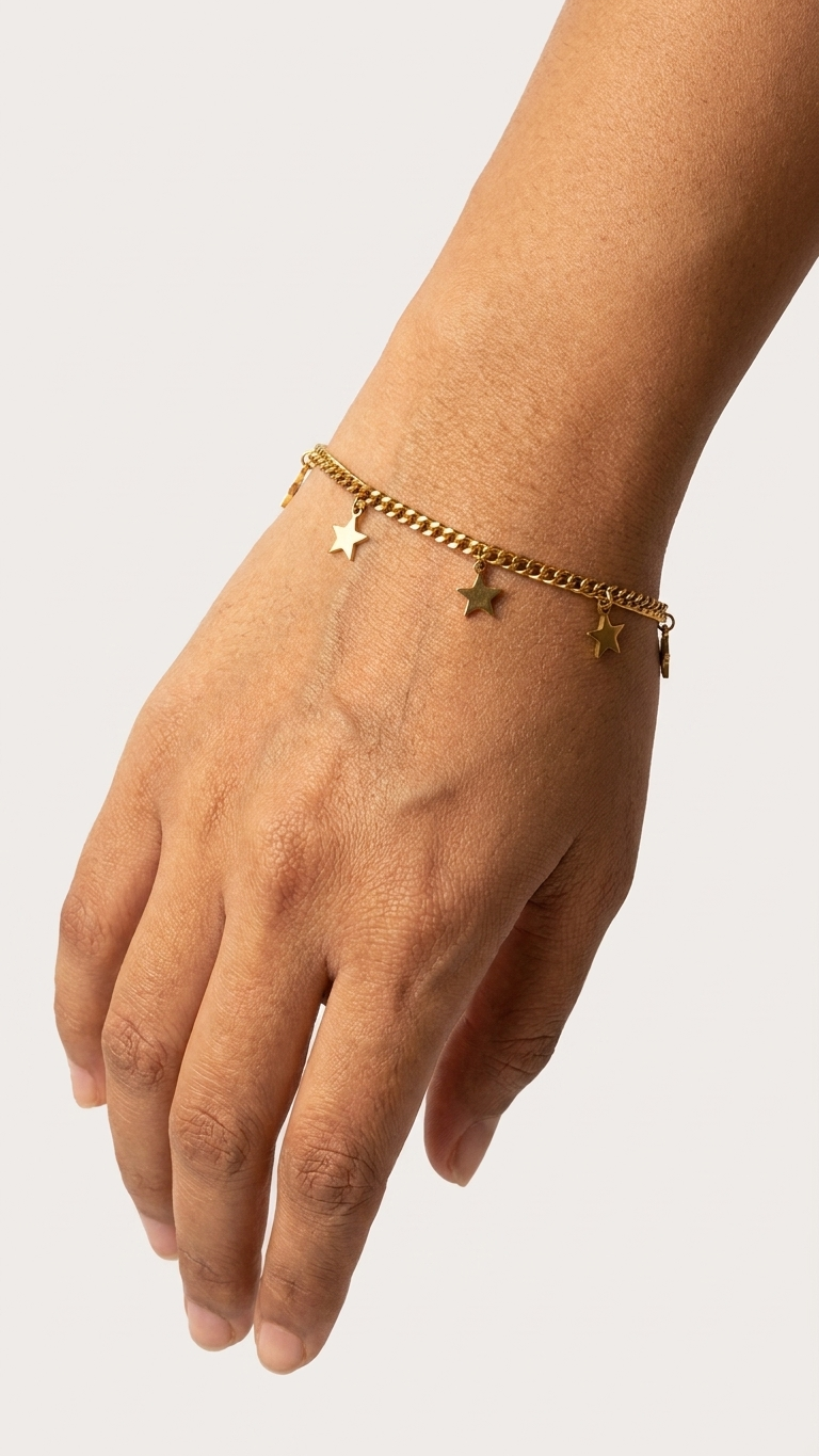 Celestial Star Charm Bracelet