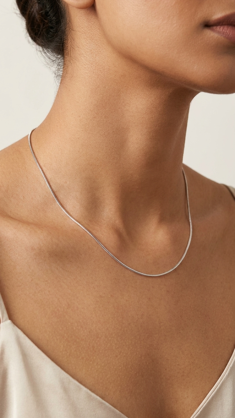 Classic Silver Snake Chain
