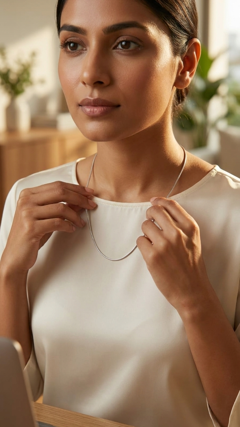 Classic Silver Snake Chain