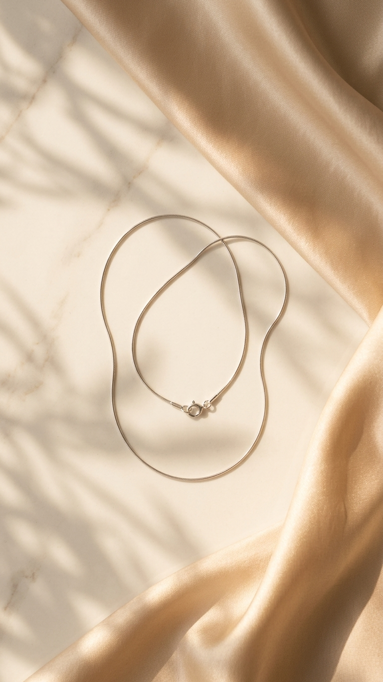 Classic Silver Snake Chain
